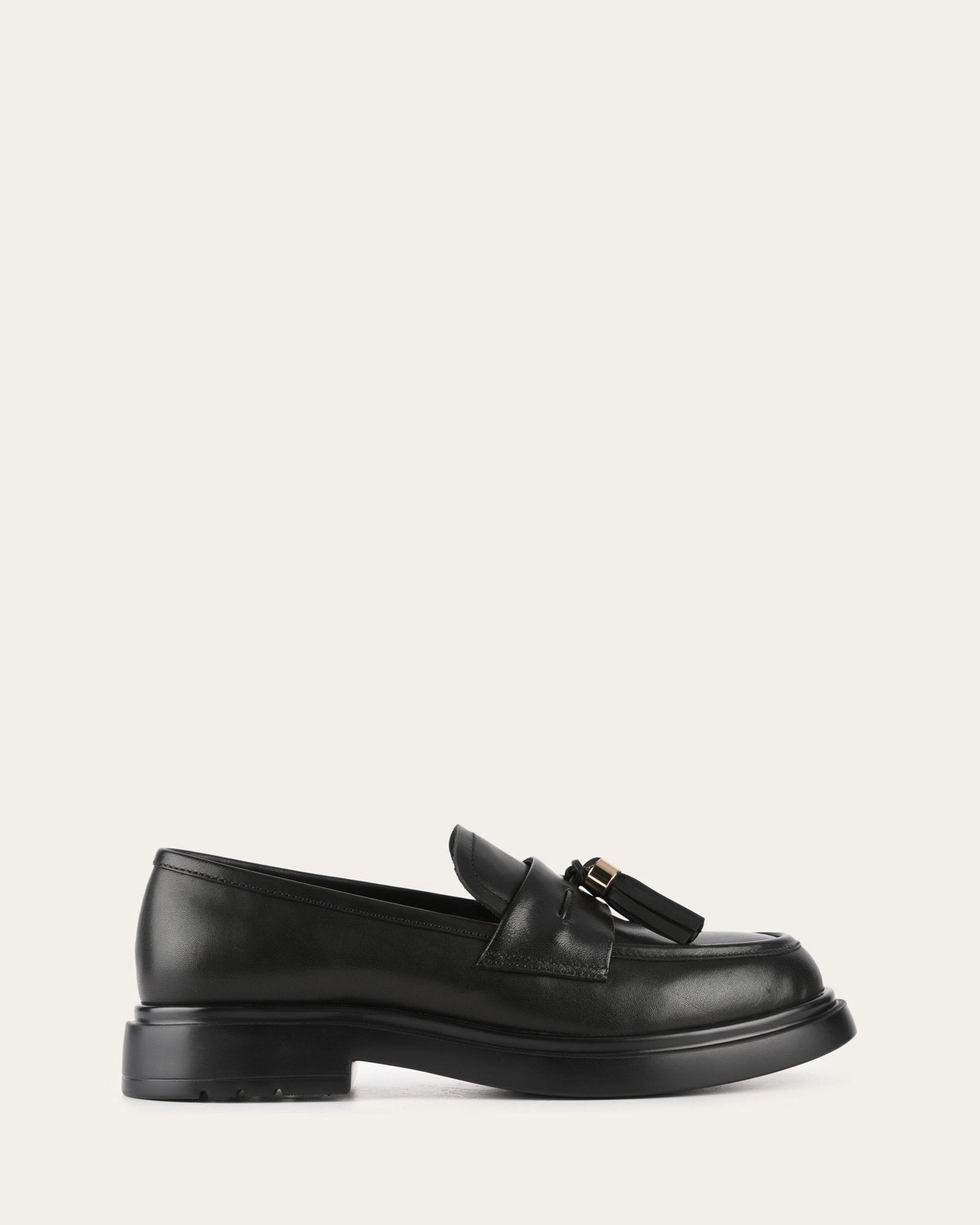 Julius Loafers Black Leather Clean Energy