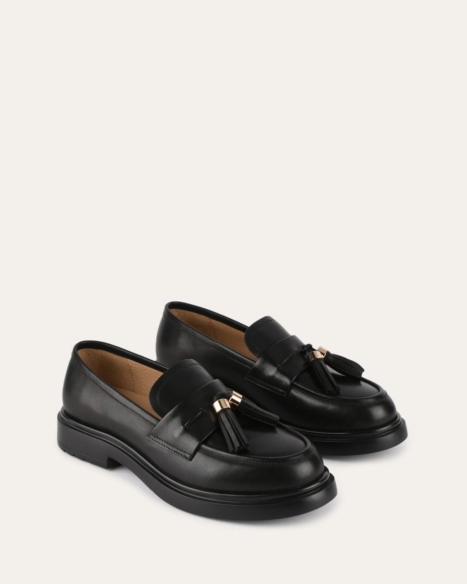 Julius Loafers Black Leather Uncomplicated Gear Contemporary Vibes