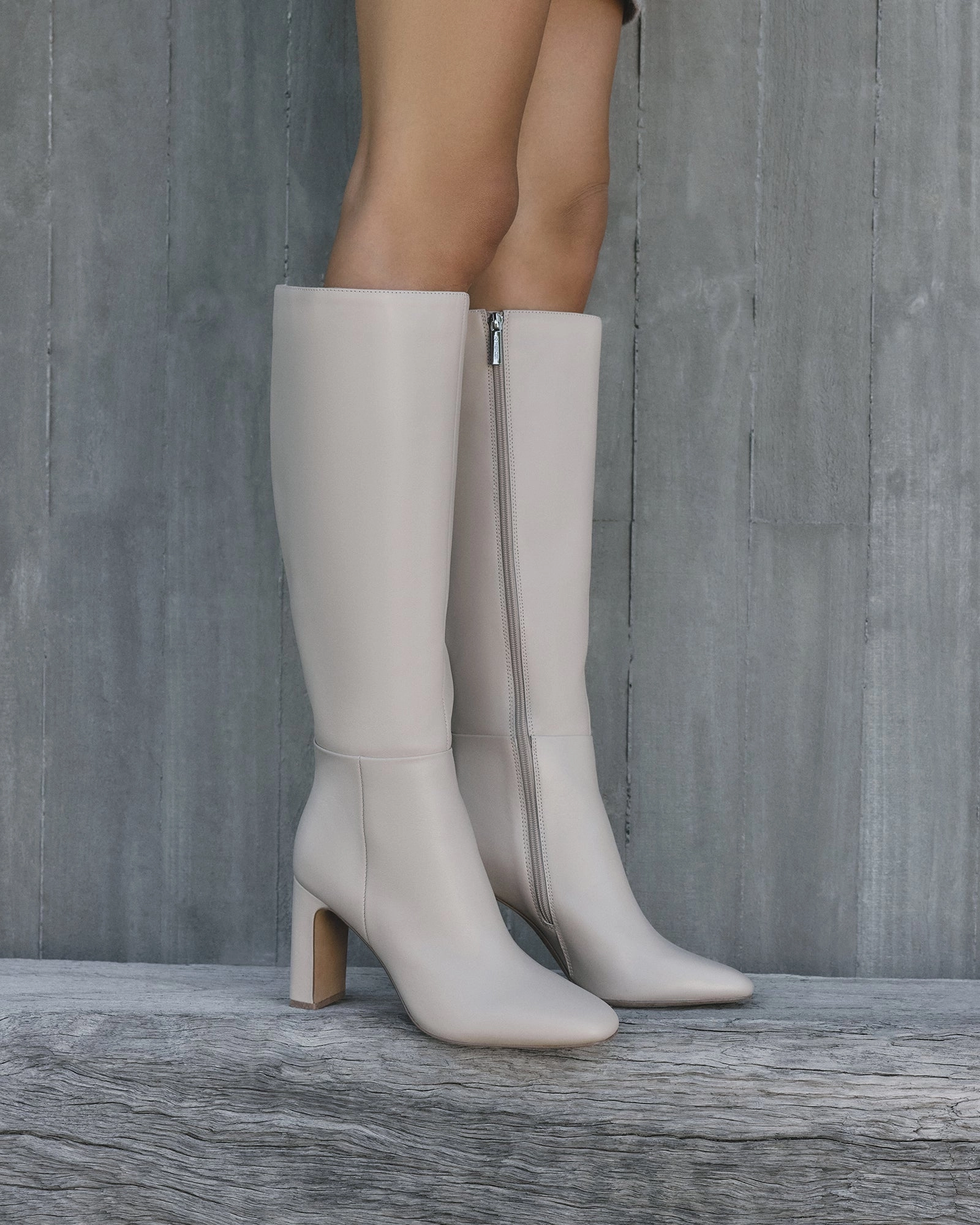 Seasonless Design Stormi Knee Boots Sand Leather