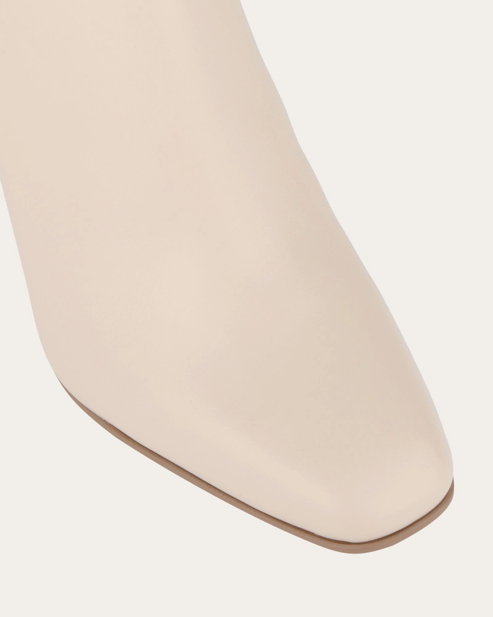 Stormi Knee Boots Sand Leather Urban Optimized Timeless Cool