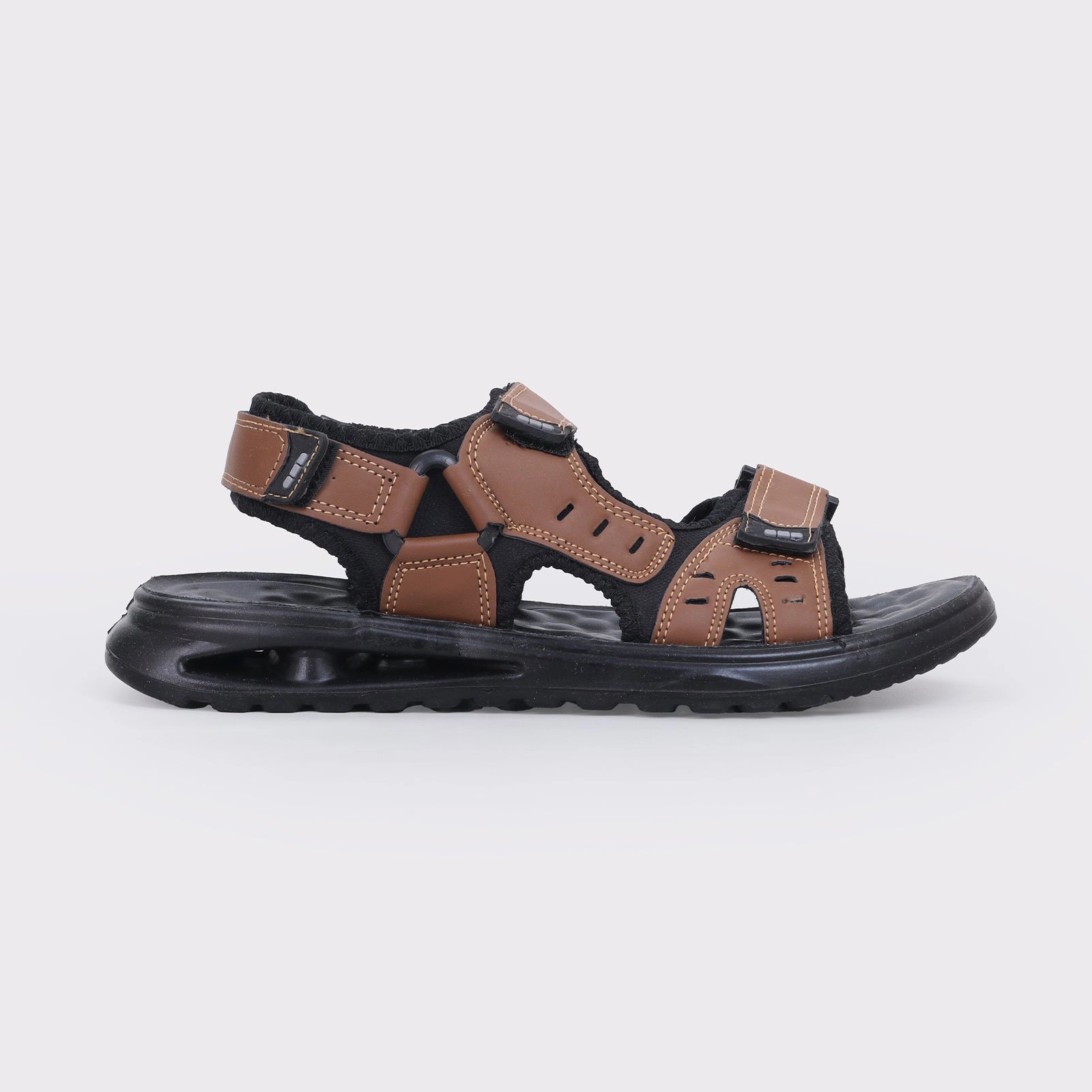 Minimalist Edge Fluid-Form Design Strapped Sandals For Men