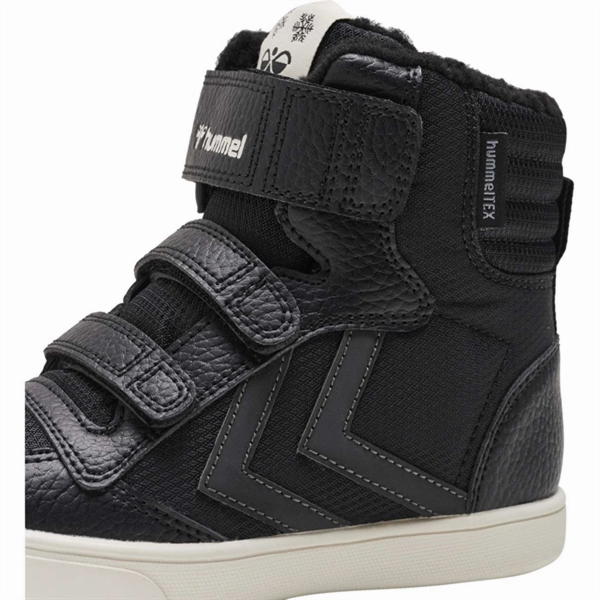 Hummel Stadil Super Poly Boot Recycled Tex Jr Black Boots Go-Mode Ready Core Aesthetic