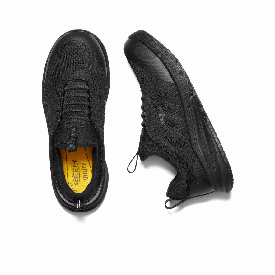 Men'S Vista Energy Shift Esd (Carbon Toe)  |  Black/Black Comfort In Motion Smart Casual