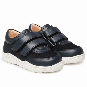 Fit-Flow Neutral Layers Angulus Starter Sneaker W. Velcro Navy/Navy 3364-101-7547 1546/2215