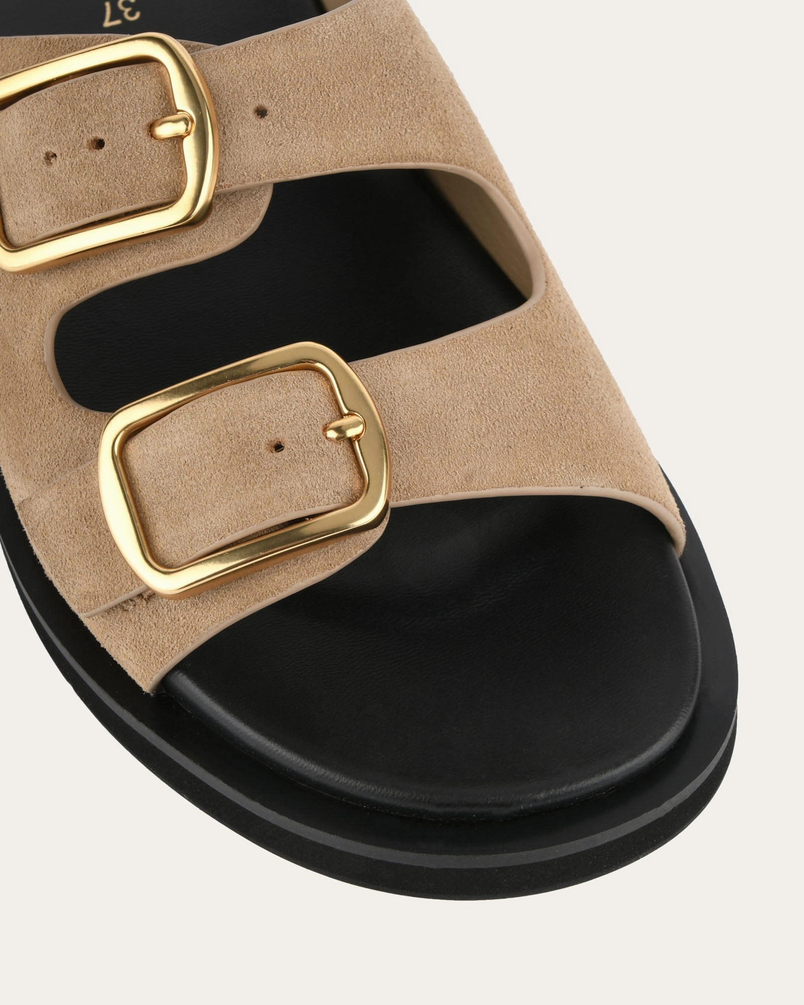 Designed To Perform Egon Flat Sandals Marsh Suede