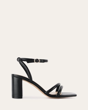 Seamless City Nino High Heel Sandals Black Leather