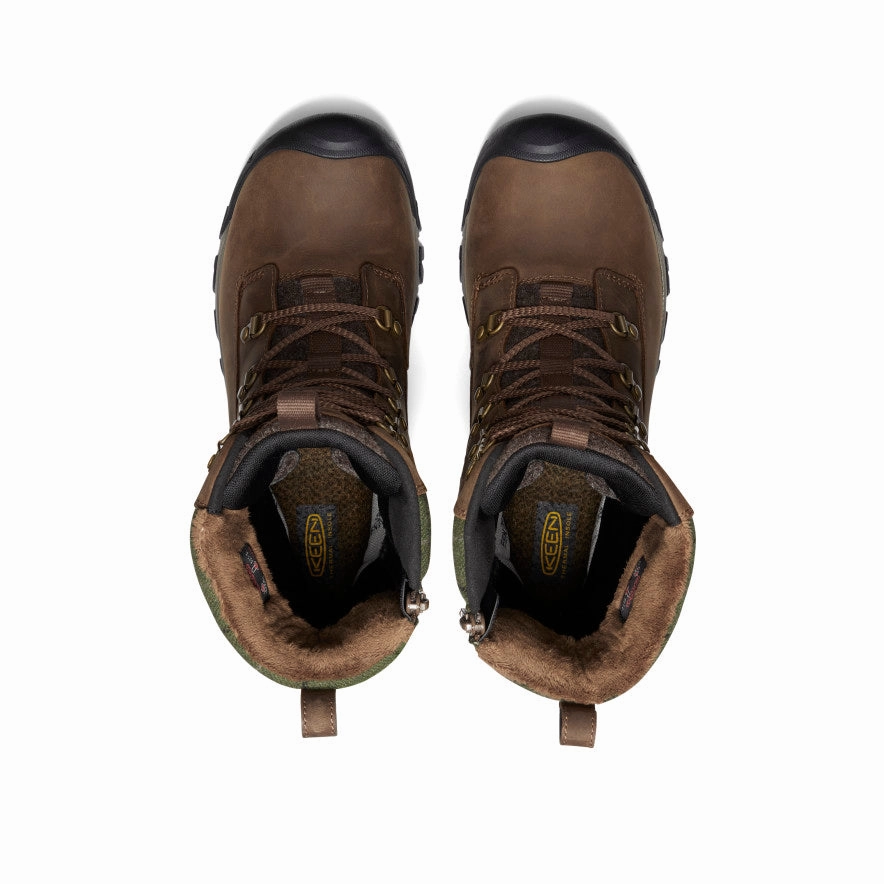 Women'S Greta Tall Waterproof Boot  |  Dark Earth/Green Plaid Anyday Style Free To Move