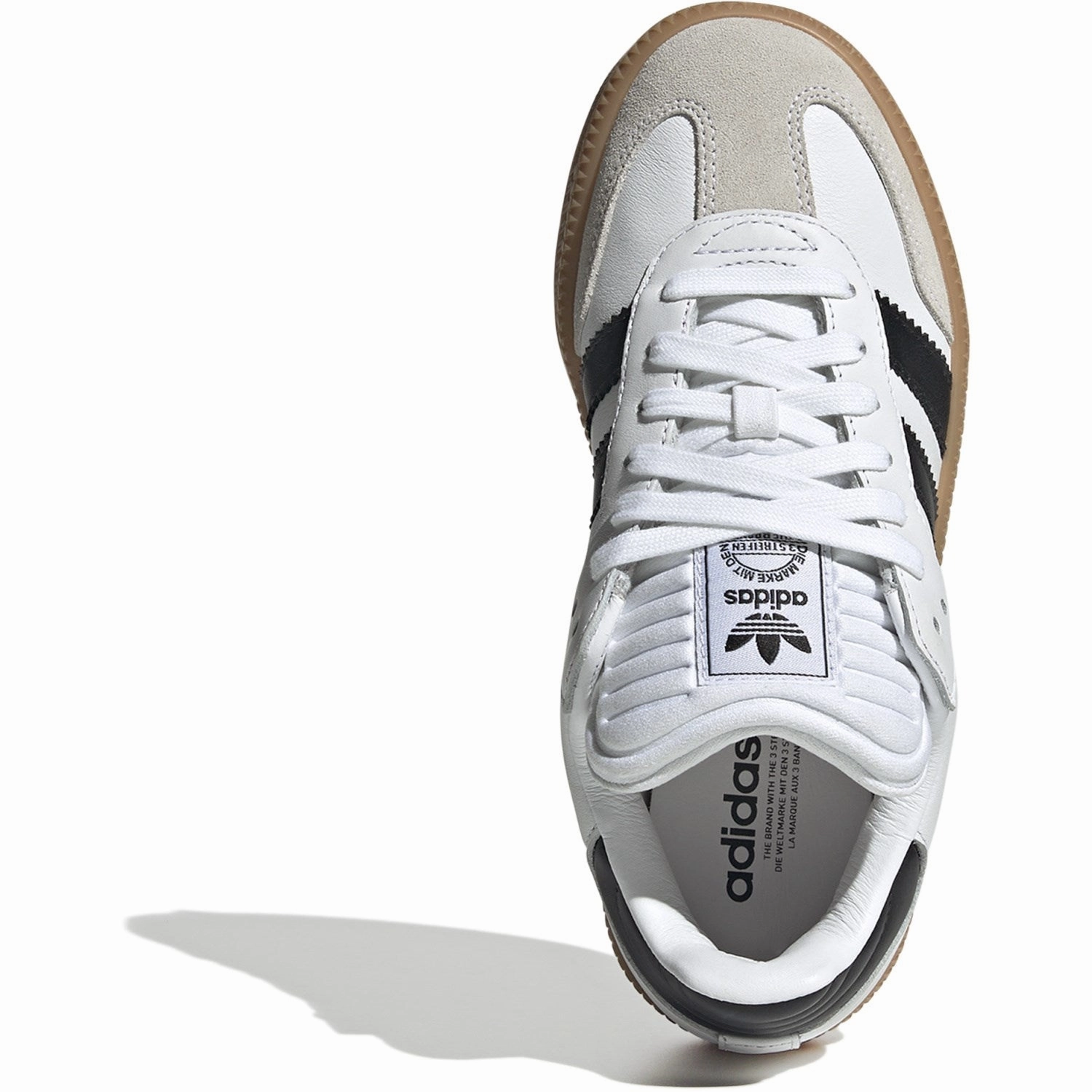 Design In Motion Cool Shift Adidas Originals Ftwwht/Cblack/Gum3 Samba Xlg J Sneakers
