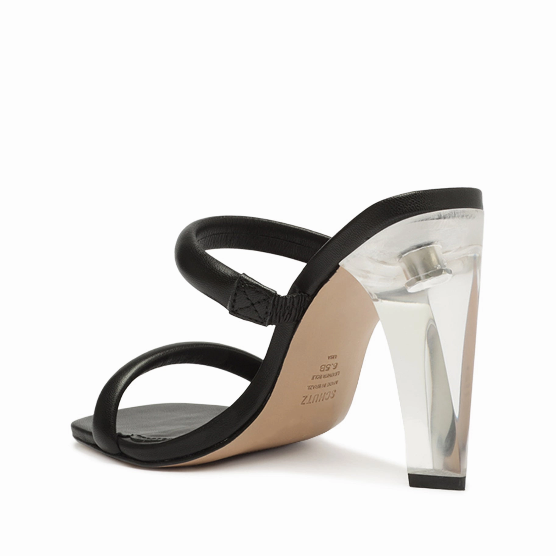 Multi-Wear Essentials Wear Your World Ully Acrylic Nappa Leather Sandal