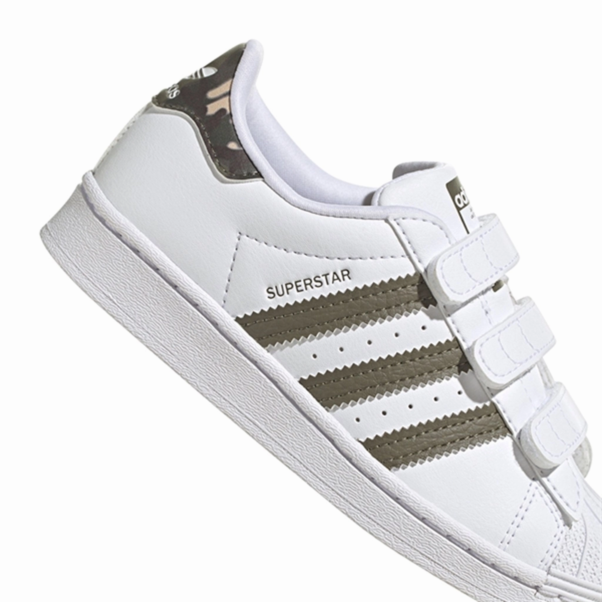 Adidas Originals Superstar Sneakers White / Olive Motion Elements