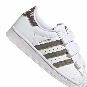 Adidas Originals Superstar Sneakers White / Olive Motion Elements