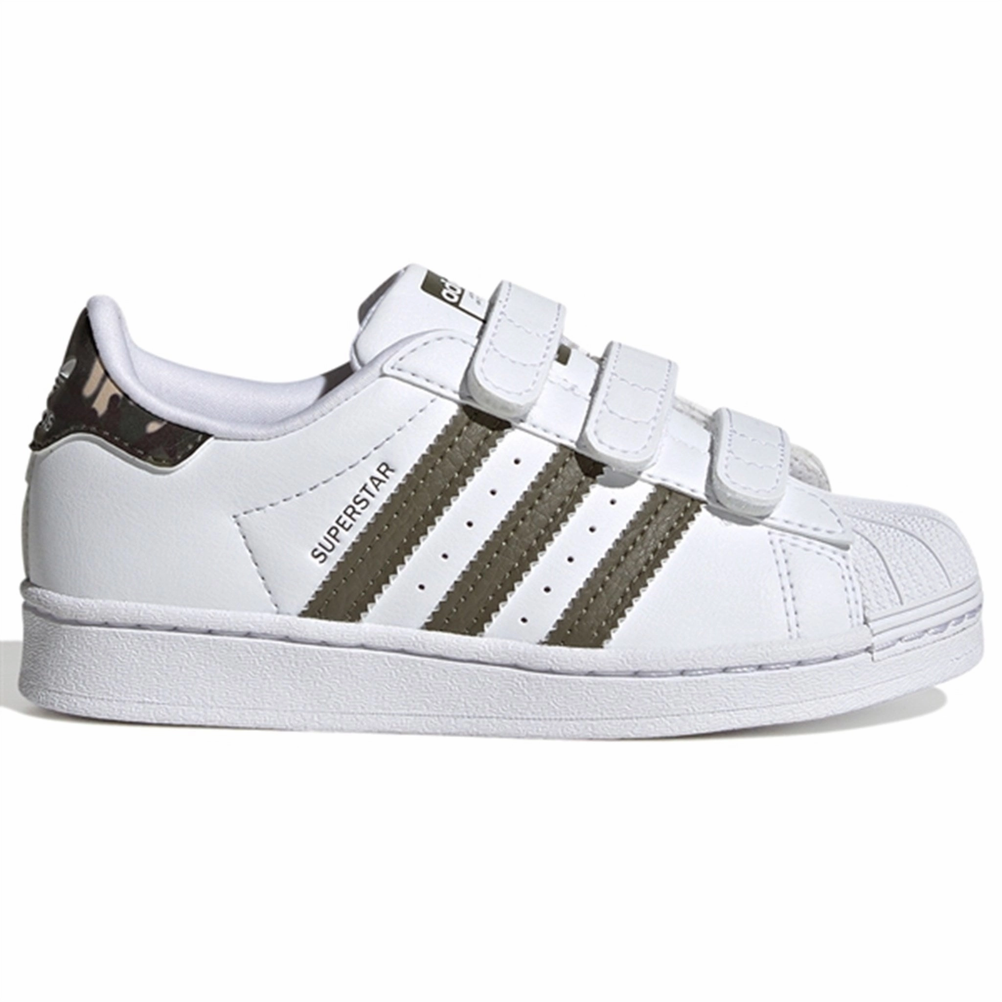 Contemporary Flow Rhythmic Comfort Adidas Originals Superstar Sneakers White / Olive