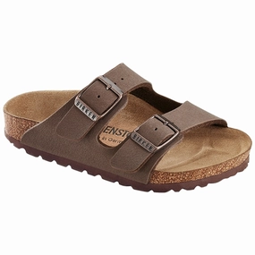 Birkenstock Arizona Kids Mocha Sandals Quiet Fit Precision-Made