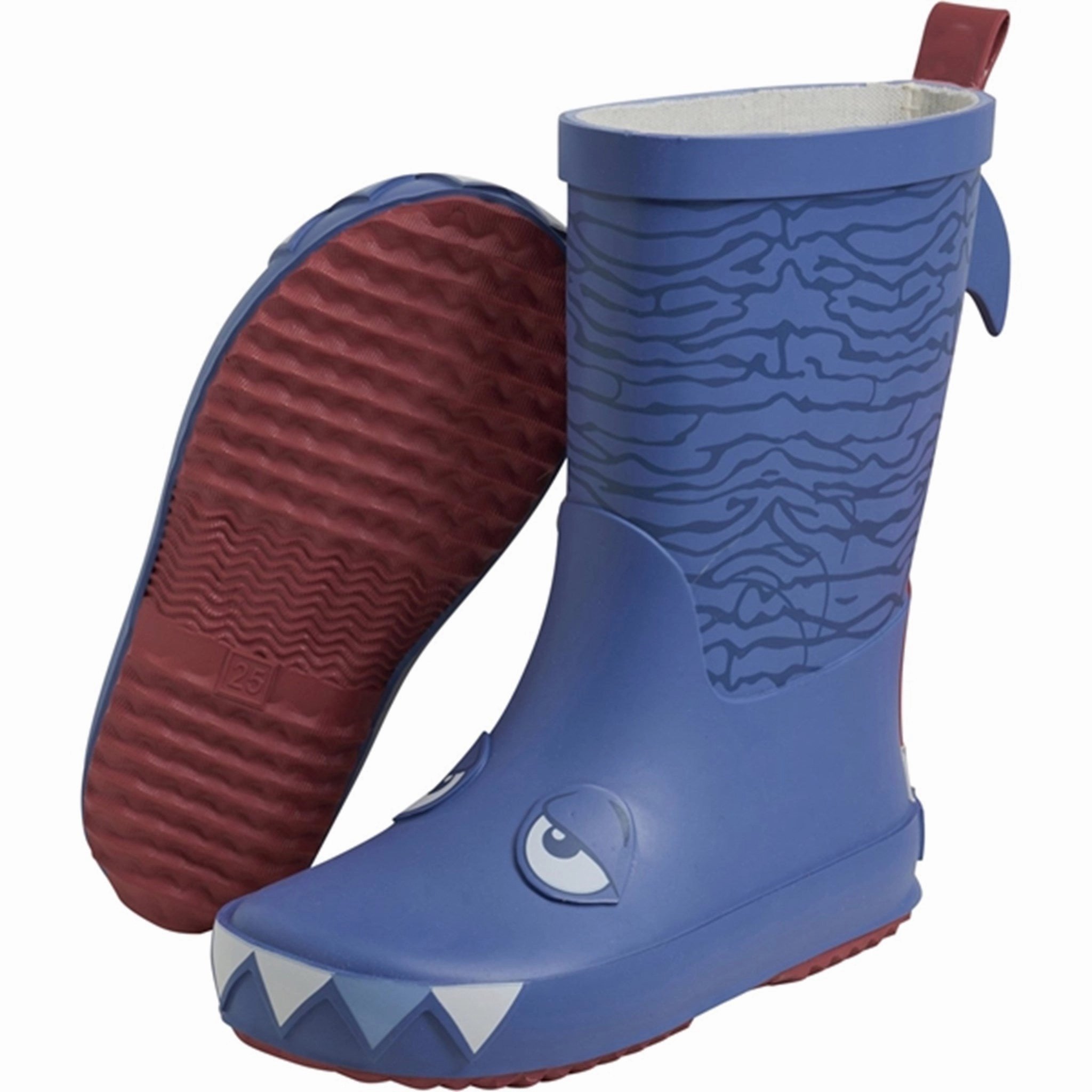 Celavi Rain Boots Shark Federal Blue Unisex Energy