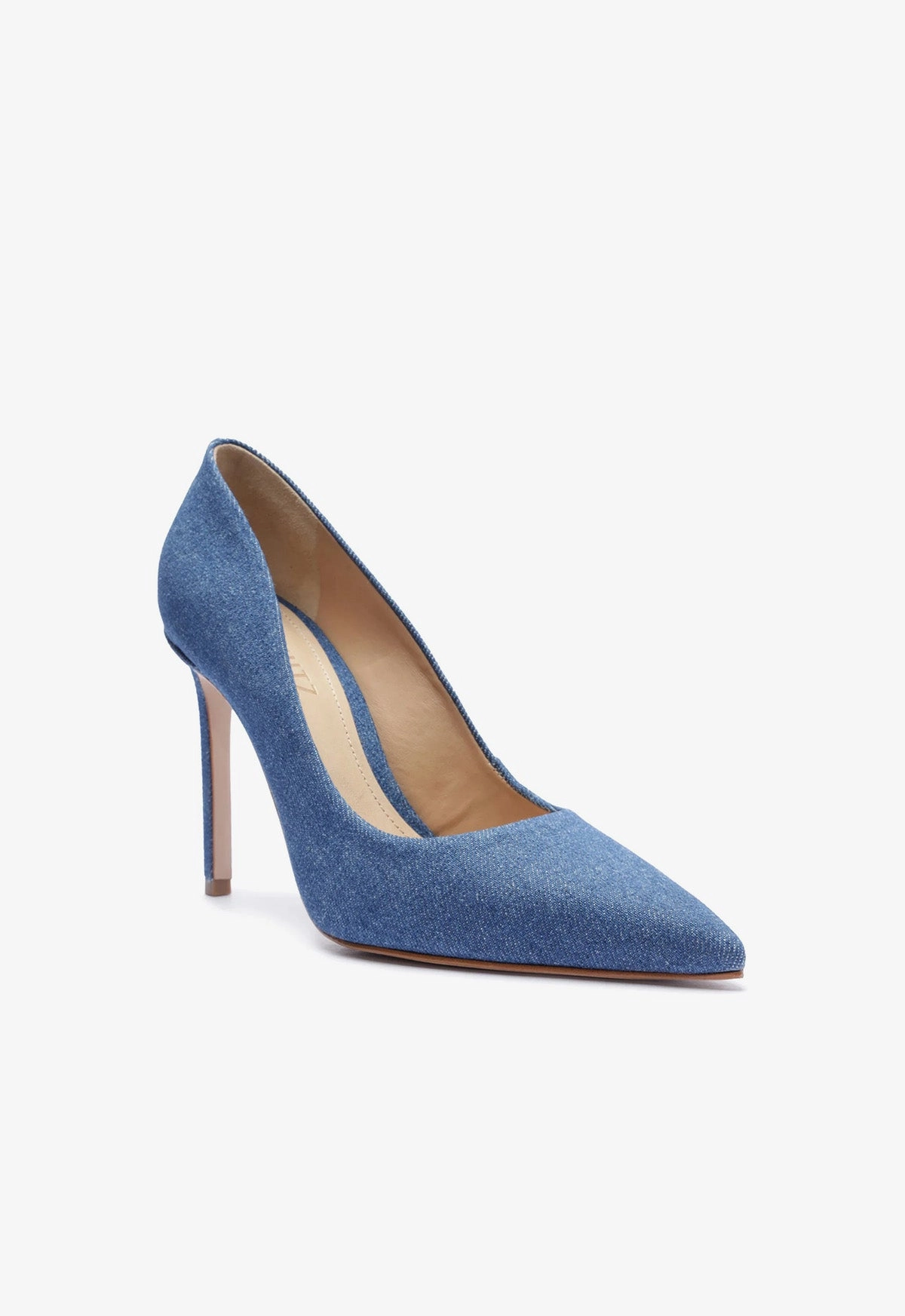 Simple City Essentials On Point Lou Denim Pump