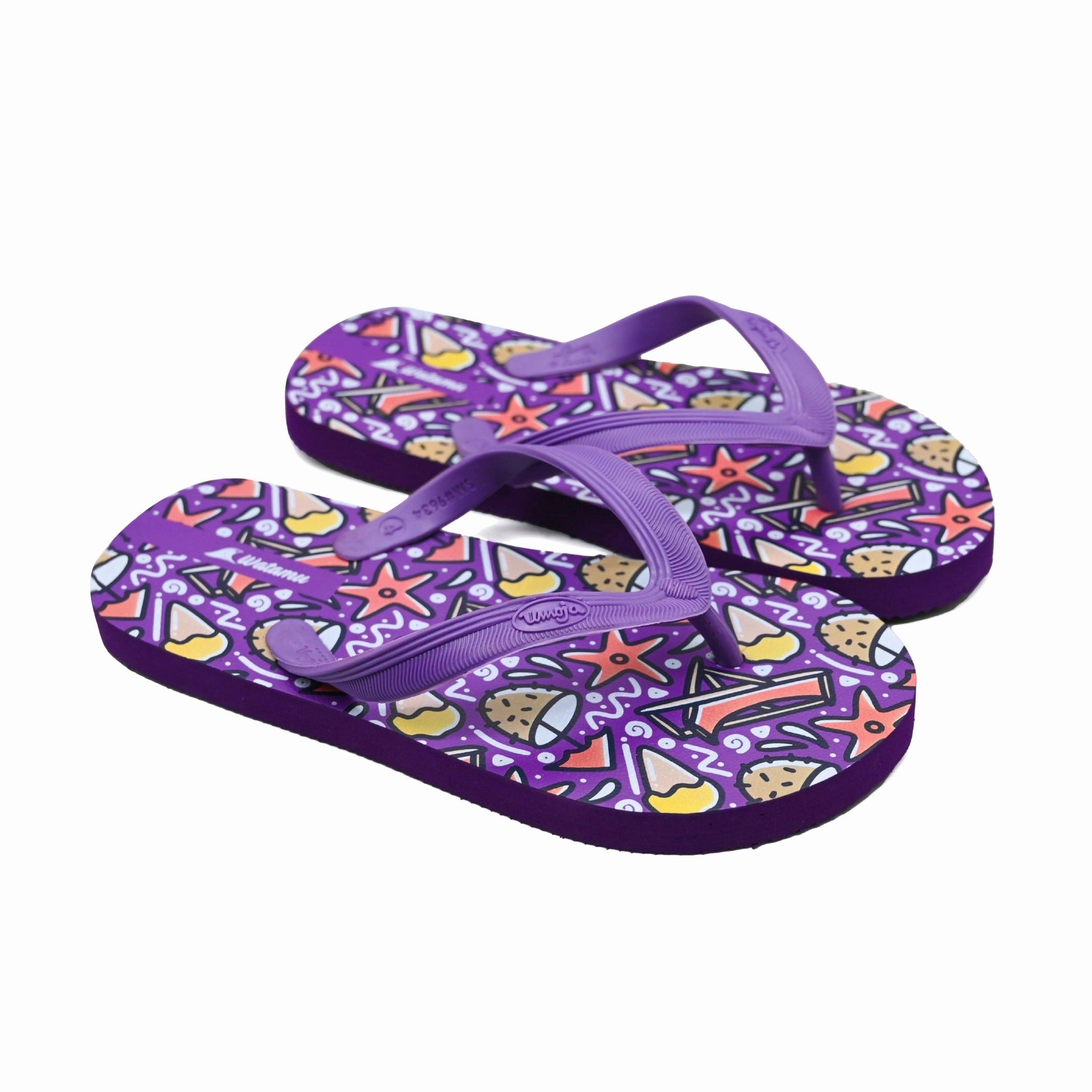 Digital Slippers Girls - Summer Motion Living