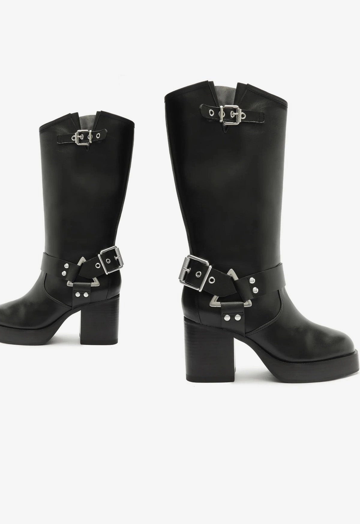 Kiara Block Atanado Leather Boot Modern Rhythm Shaped For Today