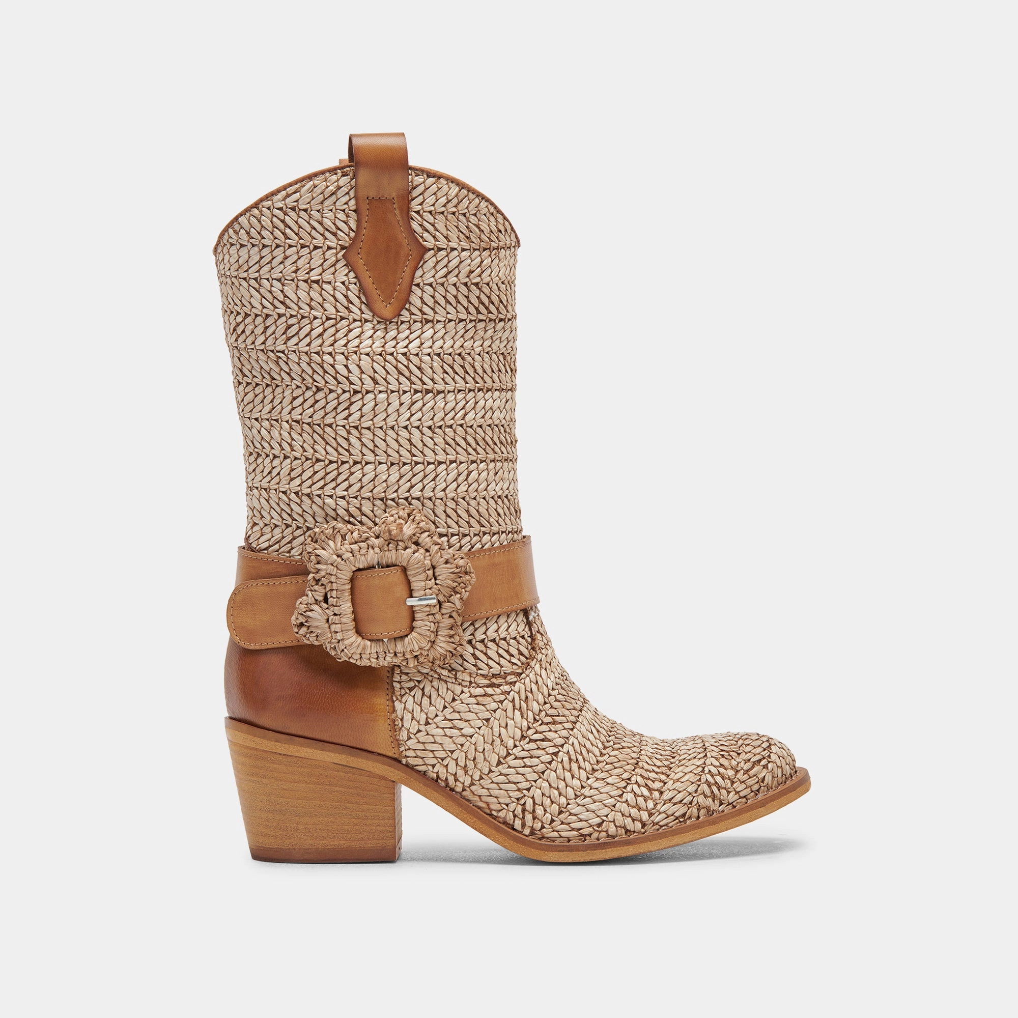 Responsive Design Hoss Boots Brown Multi Raffia