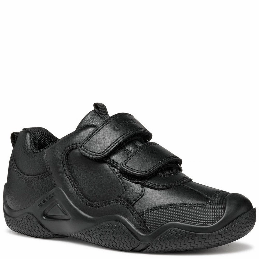 Geox Wader Junior School Shoes Edge-Layered Multi-Context Style