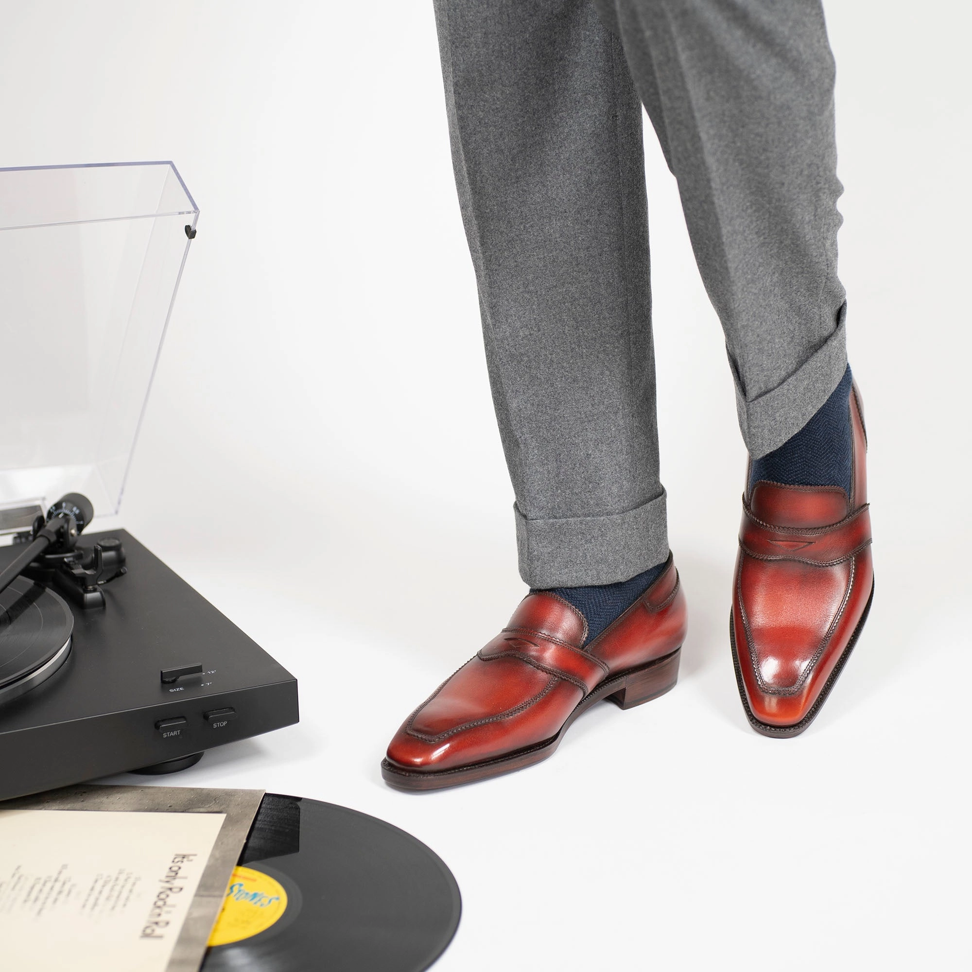 James Loafer - Crianza Handmade Patina Live With Intent Multi-Use Gear