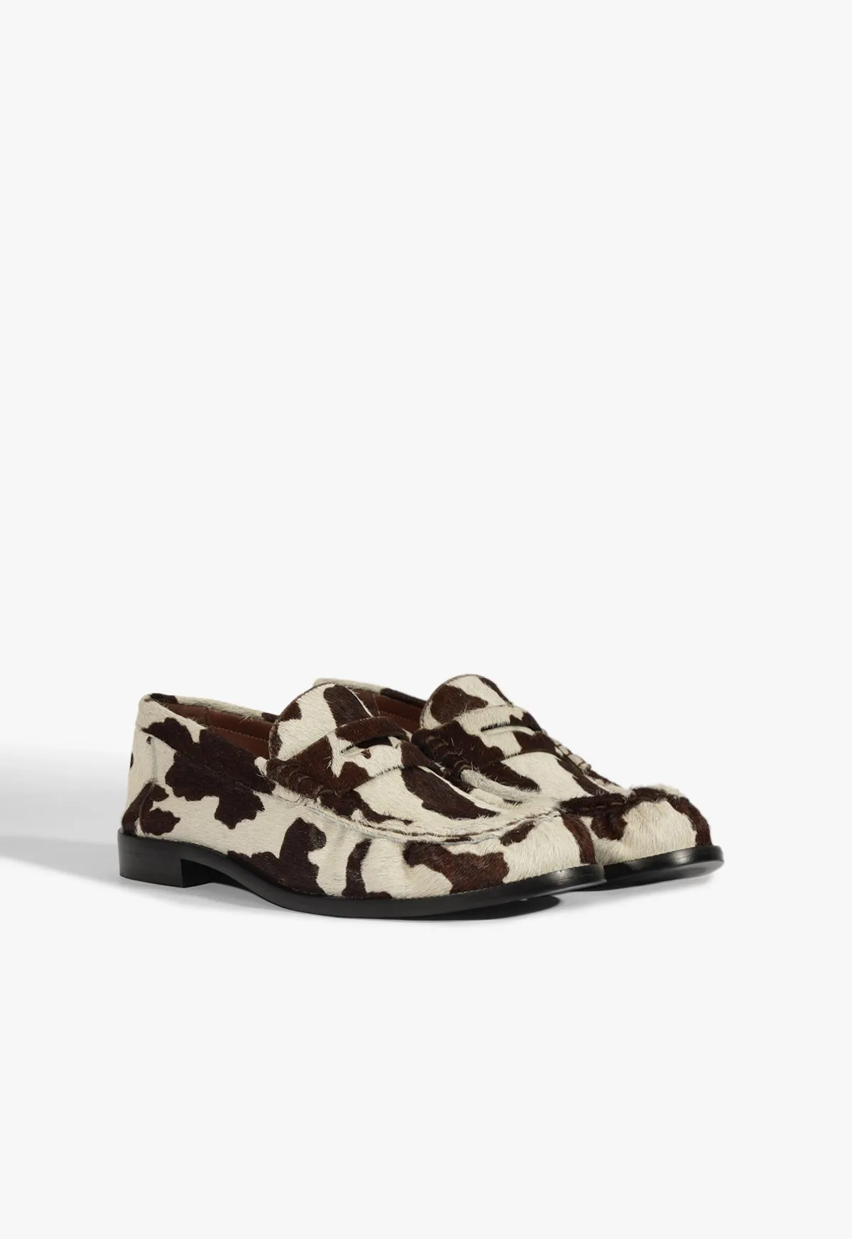 Tyche Calf Hair Flat Style In Balance Lifestyle Direction
