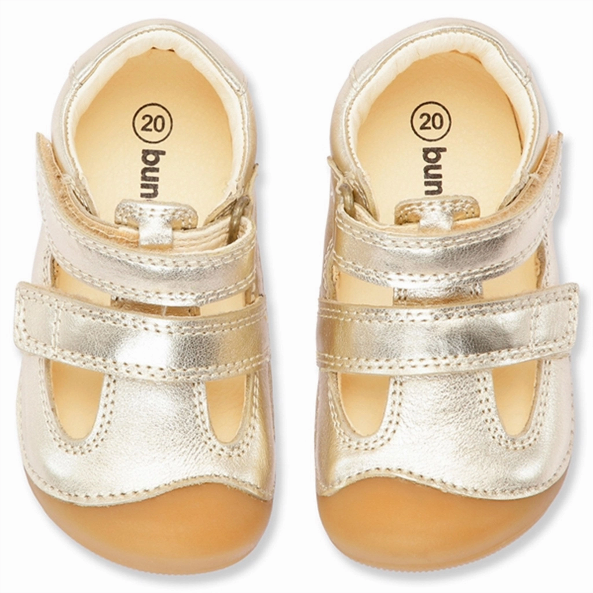 Bundgaard Petit Sandal Champagne Comfort Refined Responsive Fit