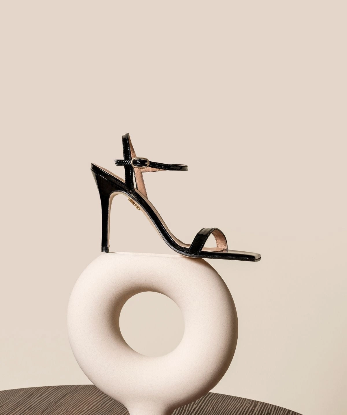 Curated For Motion Gloria Black Sandals