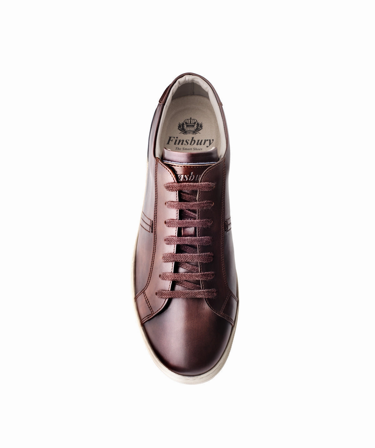 Seasonless Design Riva Patinated Brown Sneakers