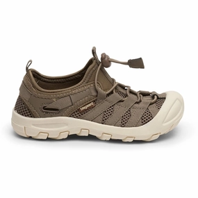 Bisgaard Zion Lace Shoes Khaki Form-Led