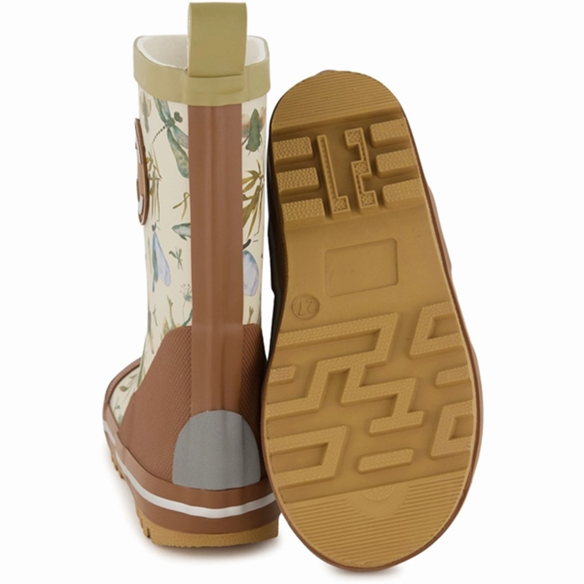 Refined And Raw Everyday Fresh Mikk-Line Printed Wellies Doeskin