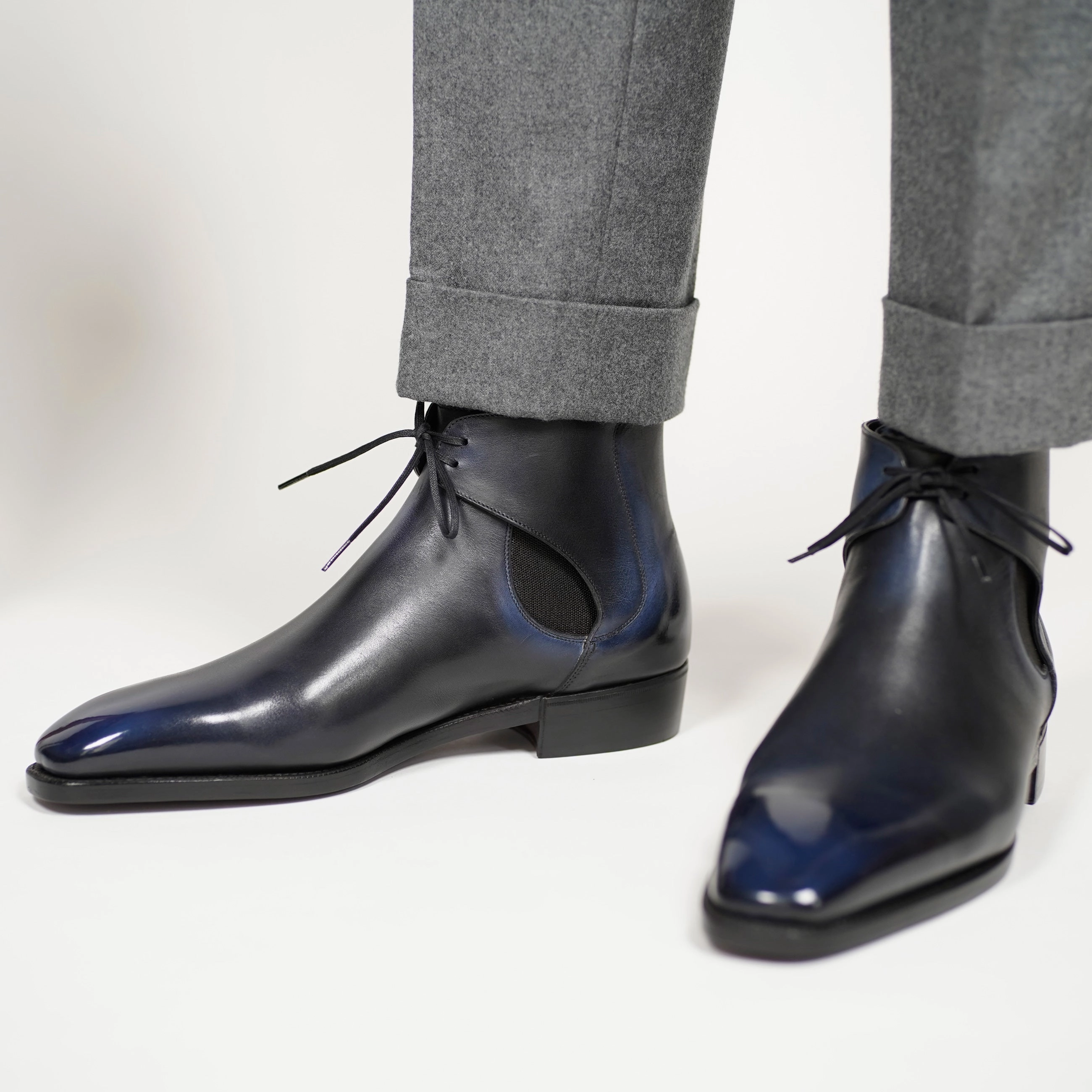 Elevated Basics Decon Chelsea Boot - Orion Handmade Patina