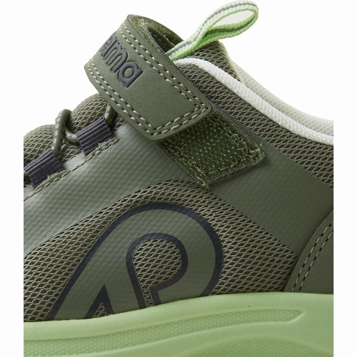 Reima Greyish Green Reimatec Shoes Enkka Rhythm-Based Wear Everyday Innovation