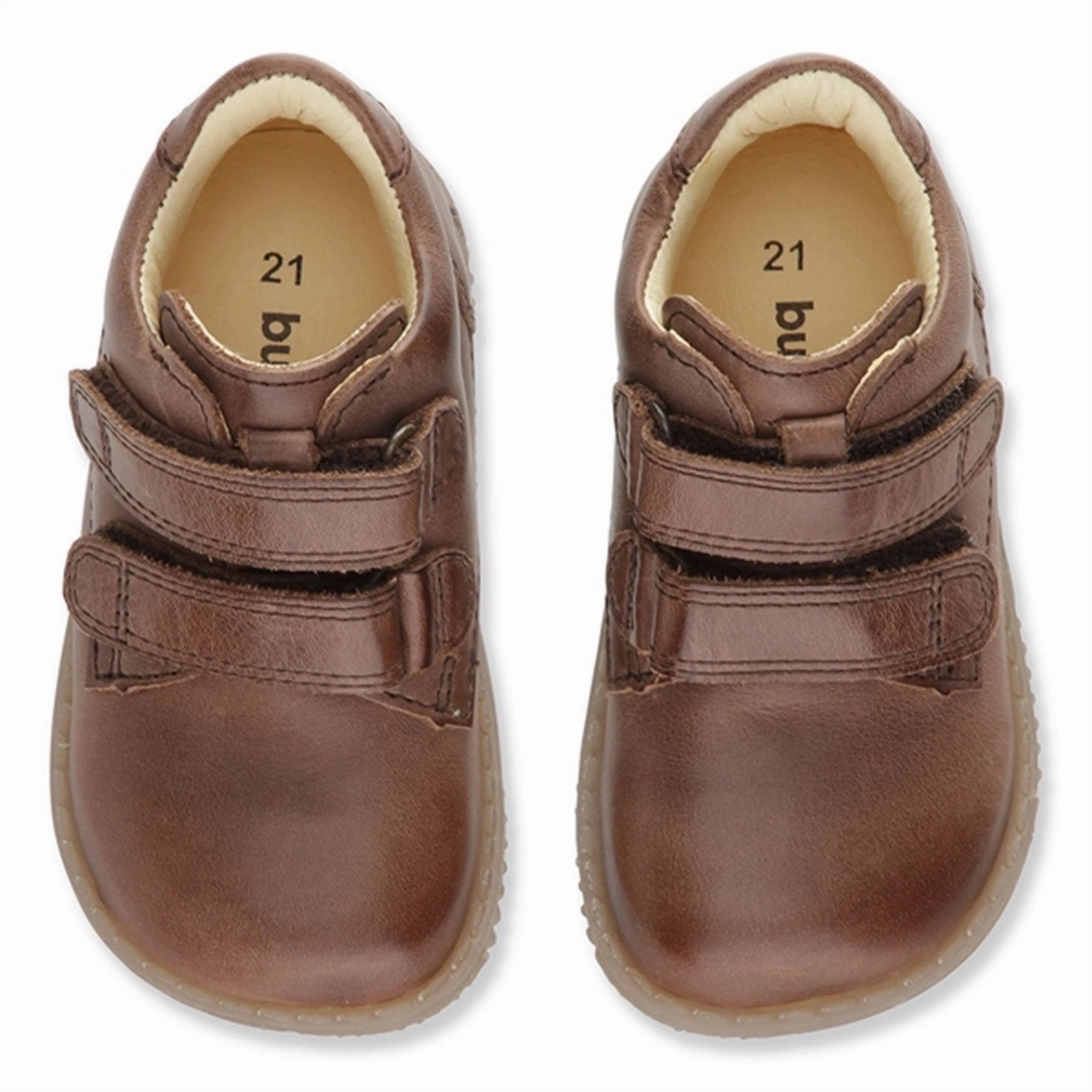 Function With Style Bundgaard Ruby Ii Velcro Brown Shoe