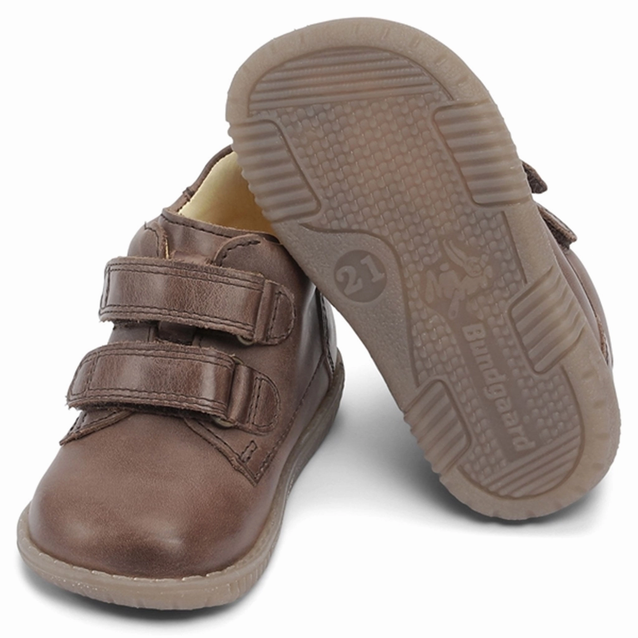 Fresh Silhouette Bundgaard Ruby Ii Velcro Brown Shoe