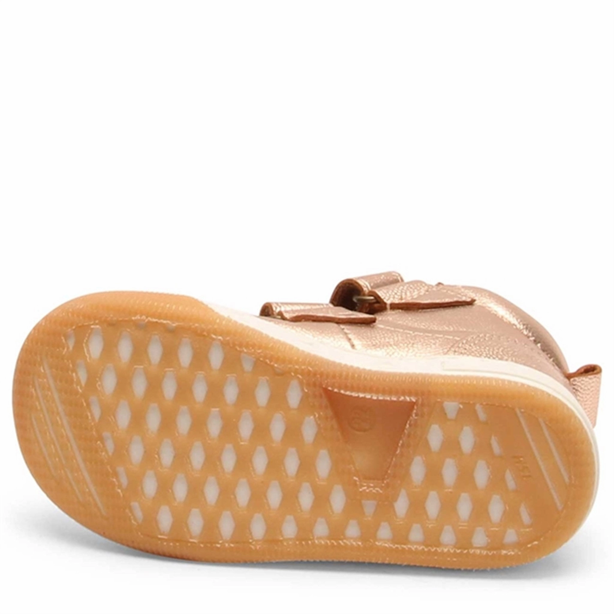Bisgaard Velcro Shoe Juno Rose Gold Hybrid Aesthetic