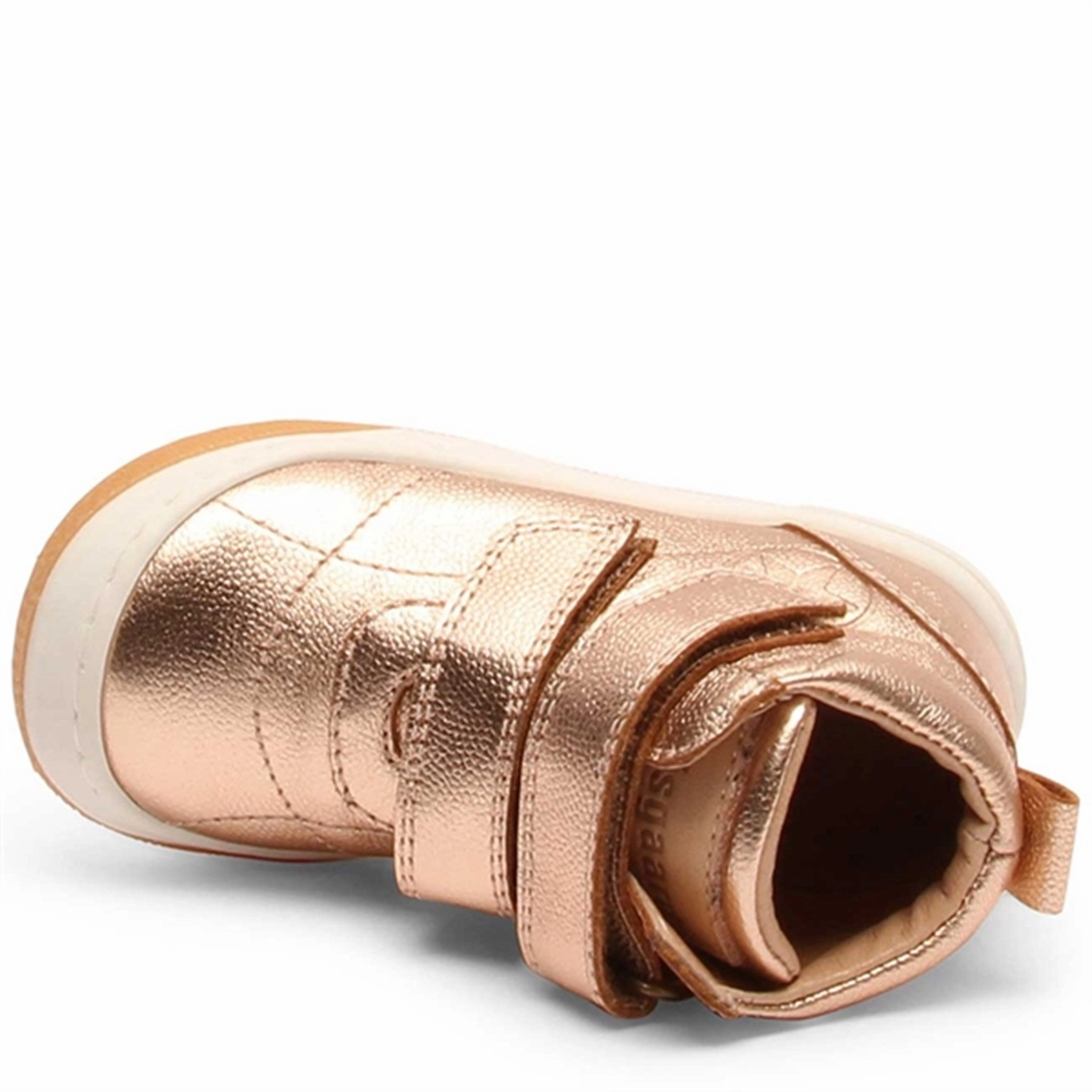 Bisgaard Velcro Shoe Juno Rose Gold Move With Purpose