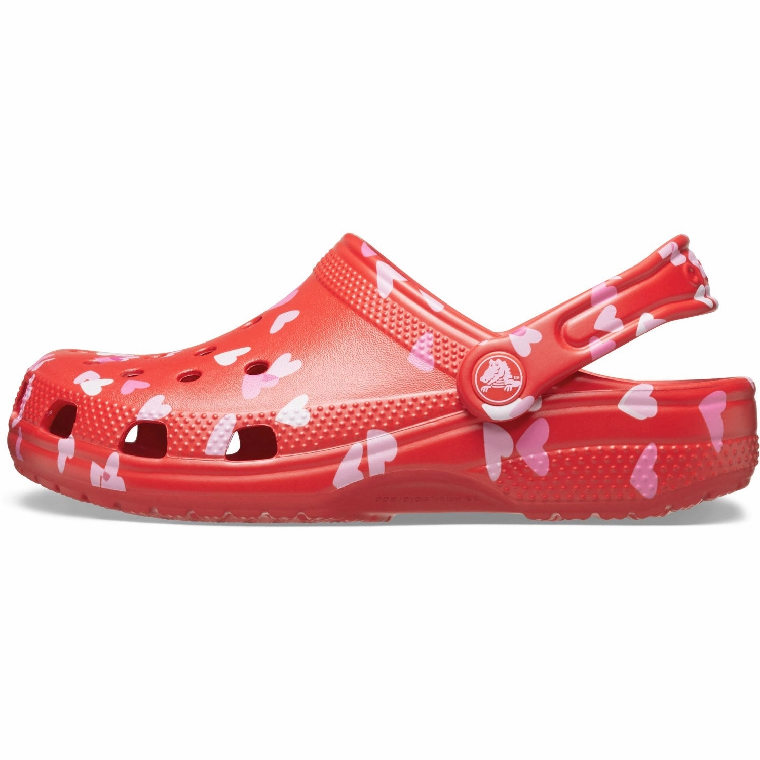 Bold Looks Crocs Cherry Red Classic Vday Clog