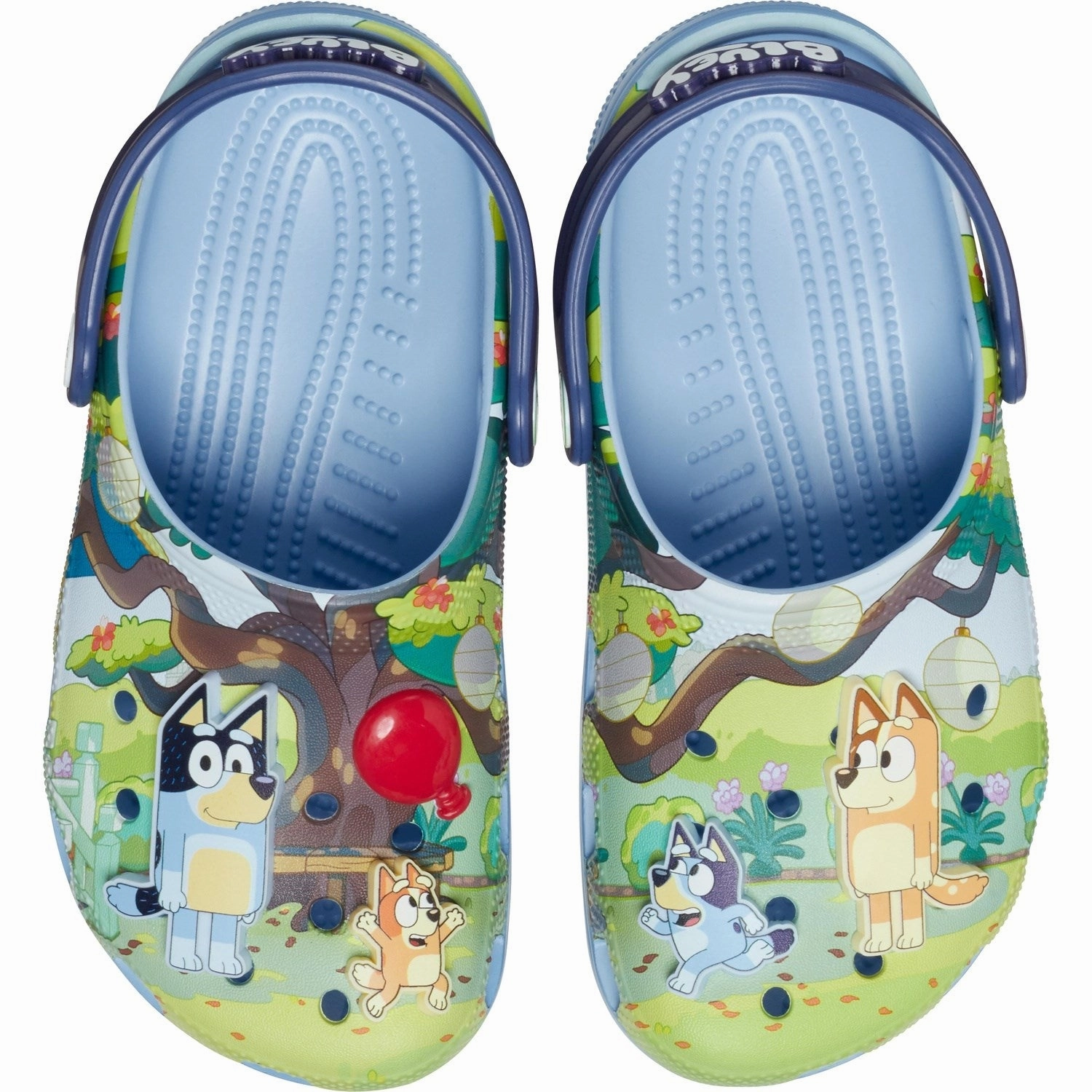 Crocs Multi Bluey Classic Clog Authentic Motion