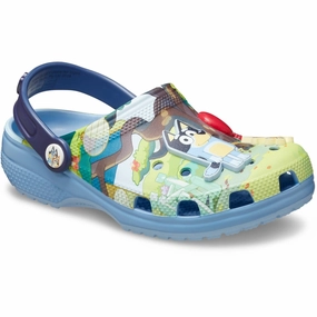 Crocs Multi Bluey Classic Clog Anytime Movement Purely You