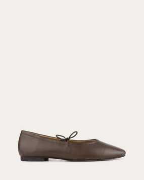 Petal Casual Flats Dark Rye Leather Built For Feel