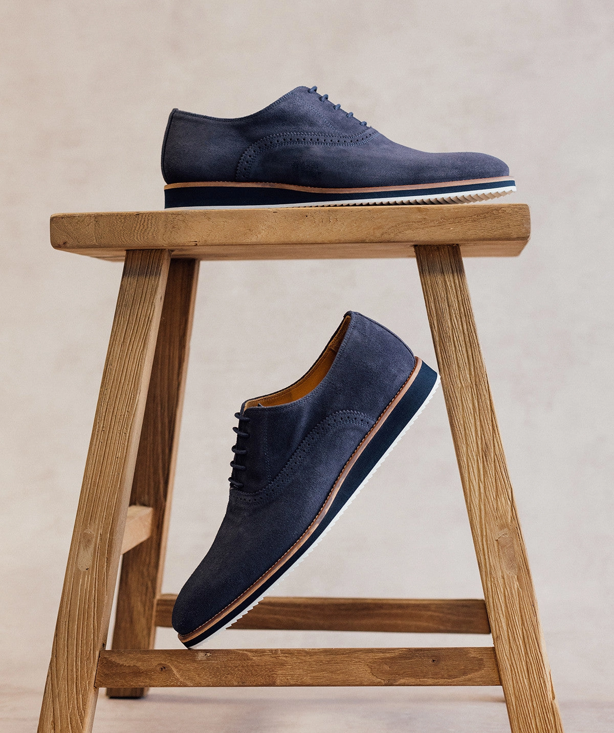 Richelieu Will Suede Navy Unisex Energy Precision-Made