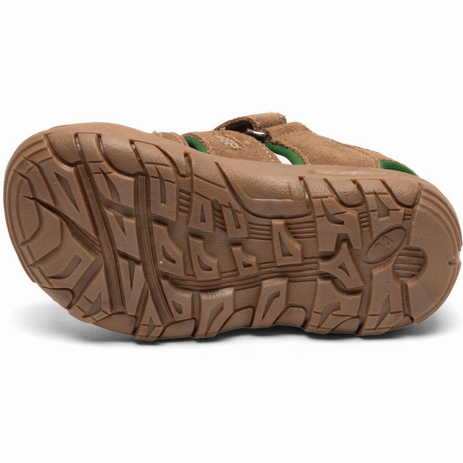 Bisgaard Peanut Brown Trine Kj?R X Herbert Velcro Shoe Move-Easy Layers Movement Layers