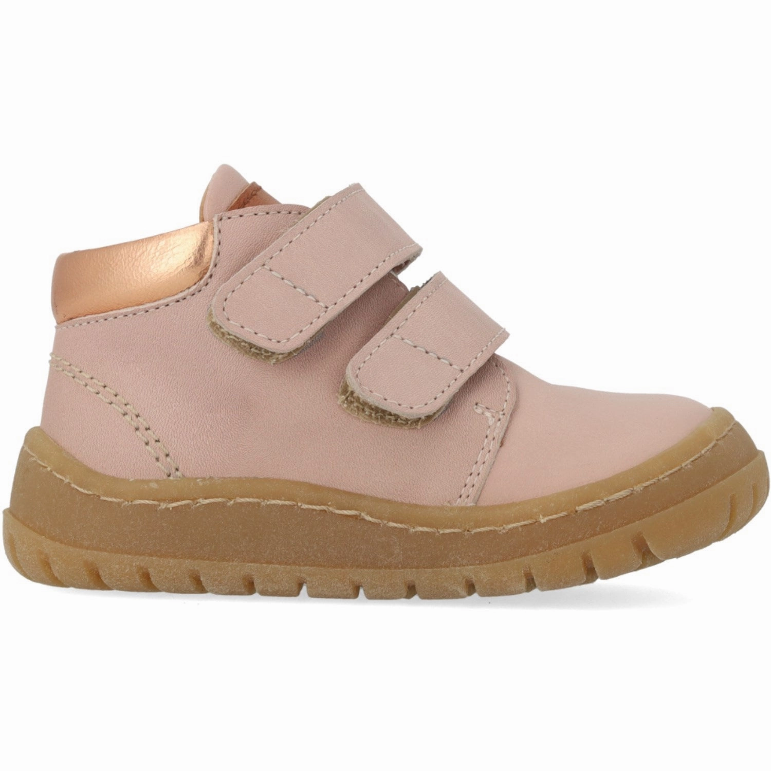 Angulus Rosebud/Tan/Copper Shine Beginner Mid-Cut Sneaker Engineered To Adapt