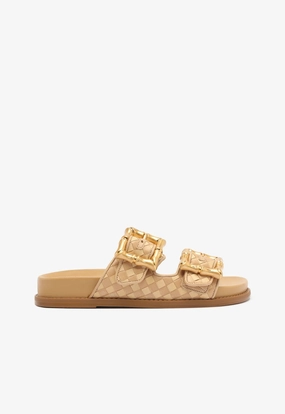 Form Plus Function Enola Beige Sporty Sandal