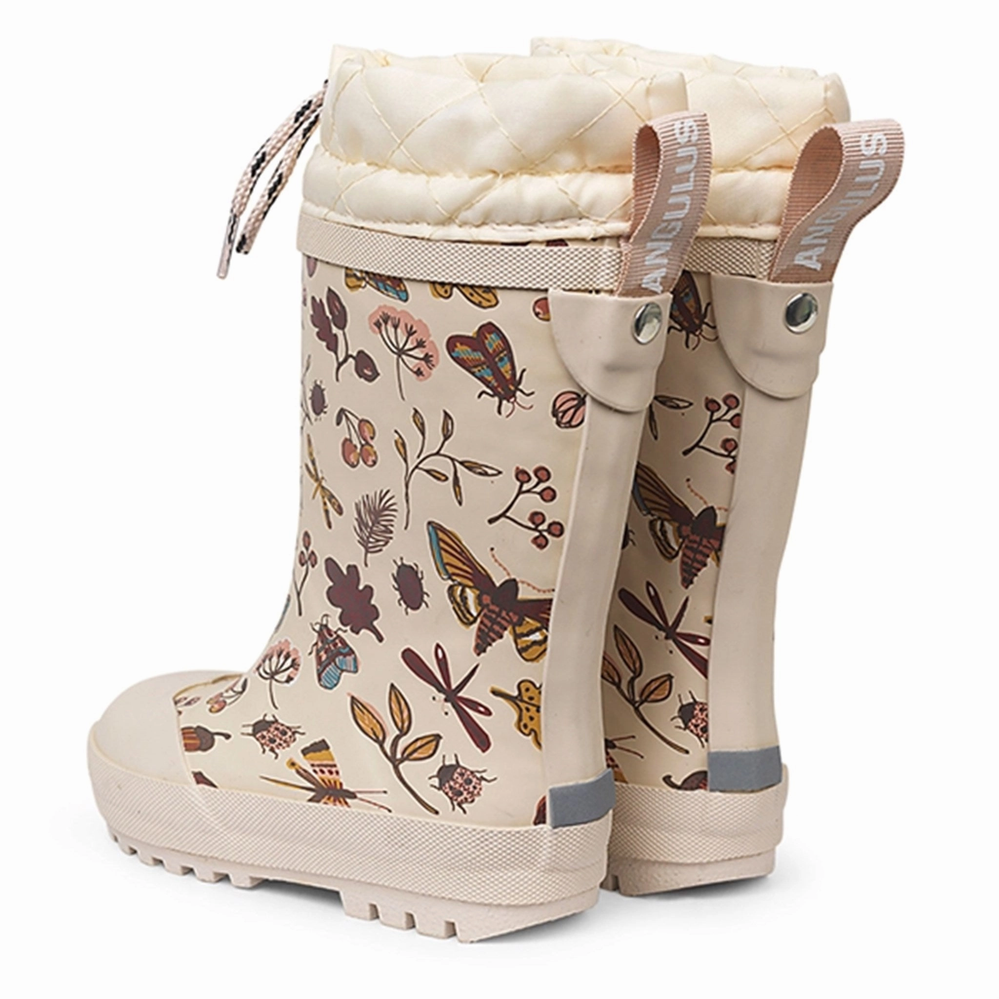 Angulus Thermo Rubber Boots Winter Garden Print Ease And Balance