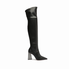 Cyrus Up Nappa Leather Boot Movement Ready