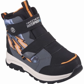 Refined And Raw Essential Rhythm Skechers Boys Storm Blazer Waterproof Boots Charcoal Black