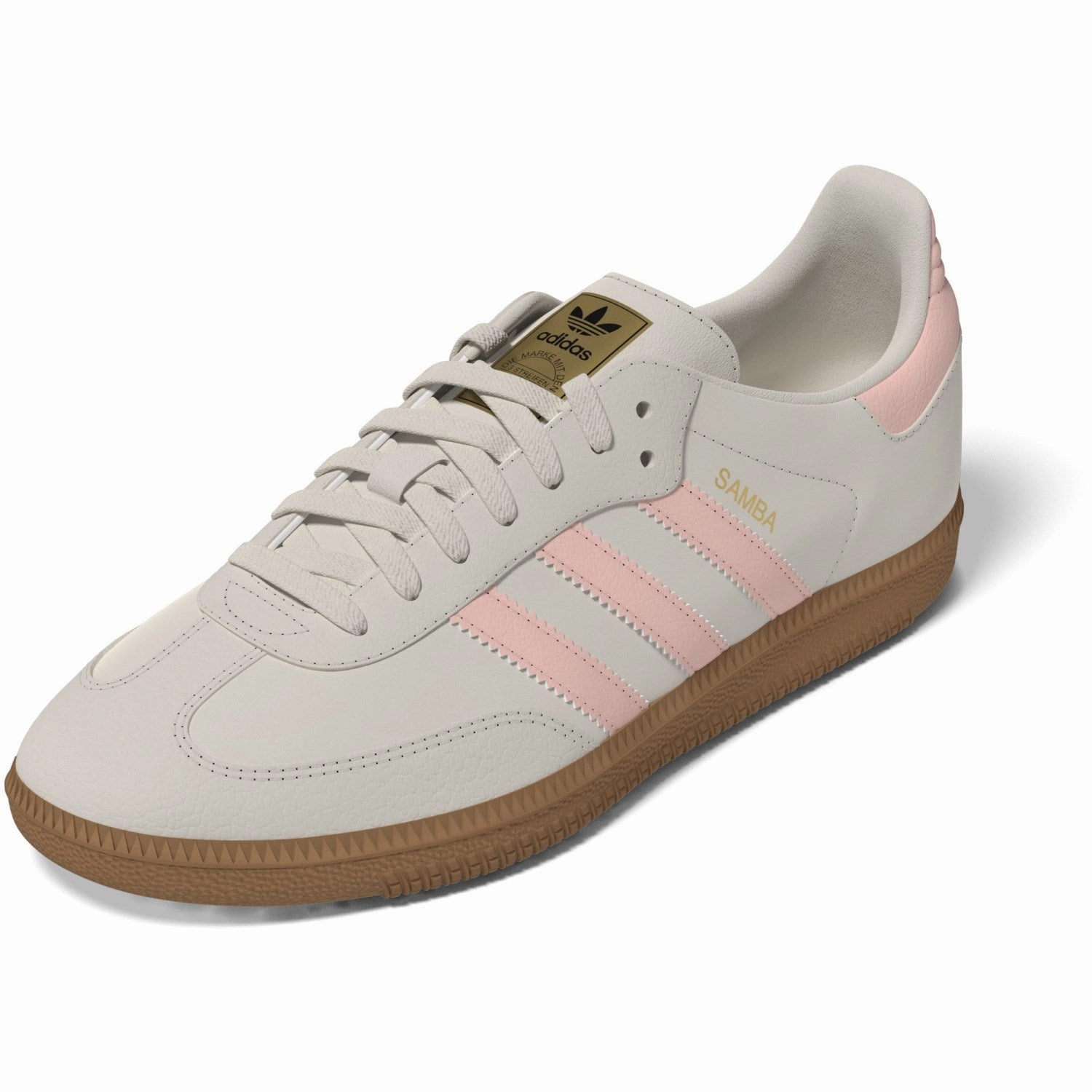 Adidas Originals Wonder White/Clear Orange/Gum 3 Samba Og J Sneakers Lightweight Living