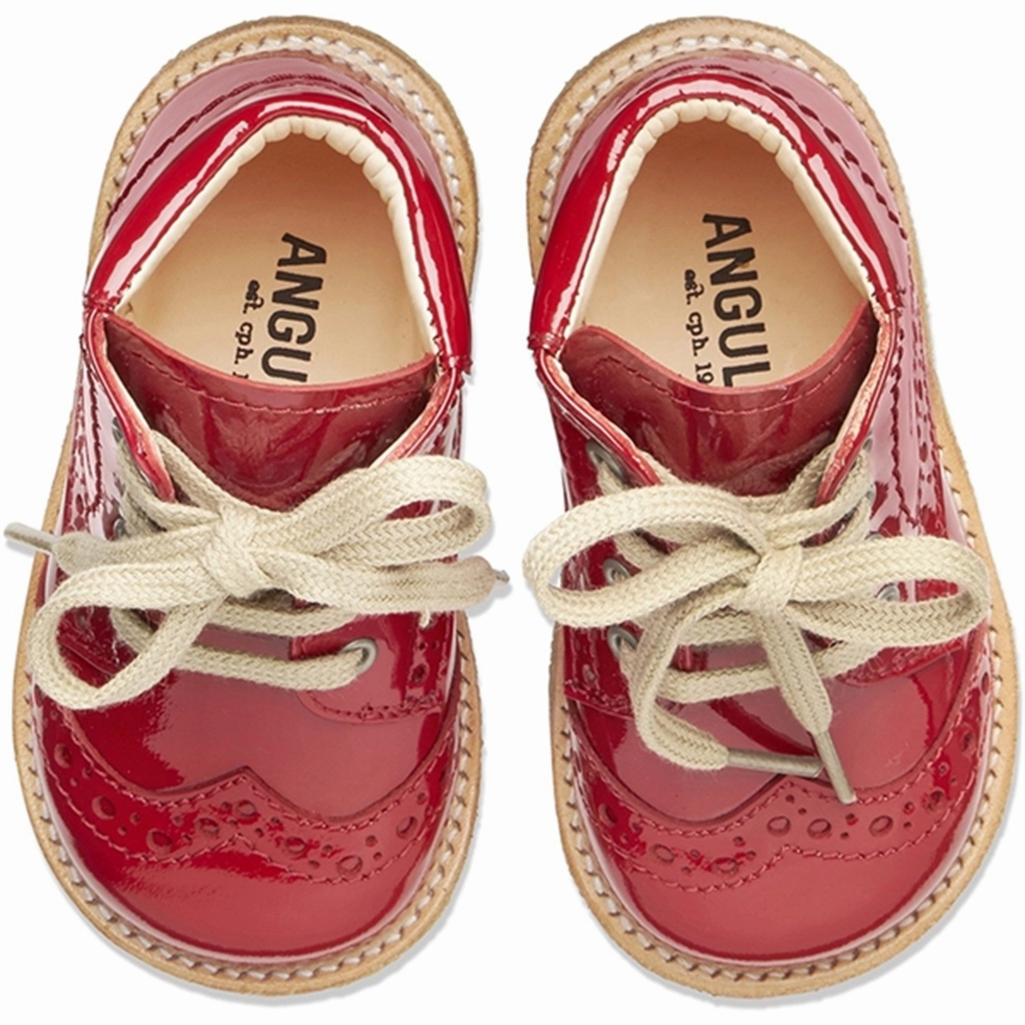 Ready-To-Flow Angulus Starter Shoe With Lace Dark Red