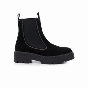 Columbus Black Suede Modular Design City-Proof